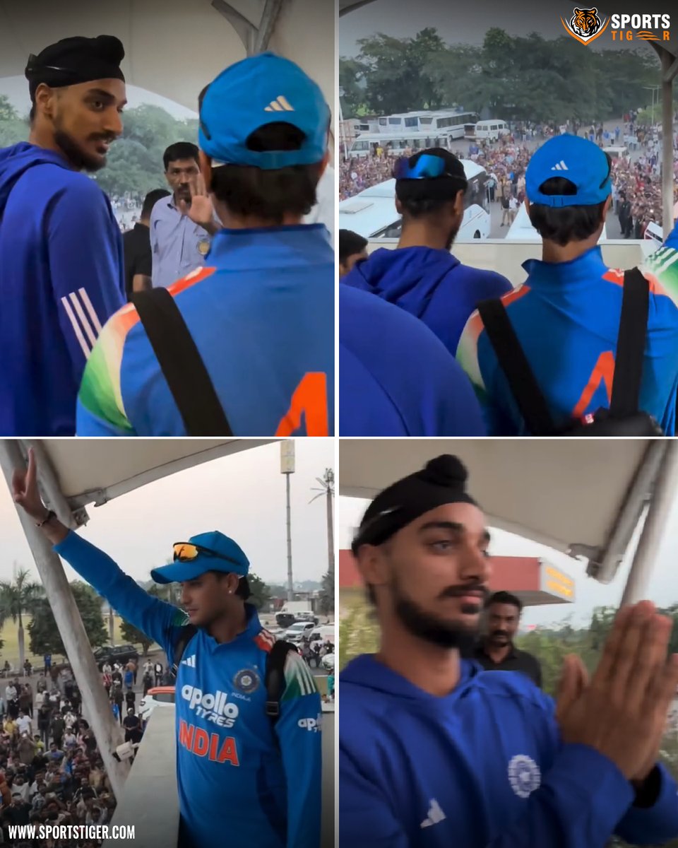 The_SportsTiger's tweet image. Rajkot turns electric as a huge crowd gathers to watch the India A stars in action. 🇮🇳🔥

#IndiaA #Rajkot #CricketNews #IndianCricket #StadiumBuzz #Cricket