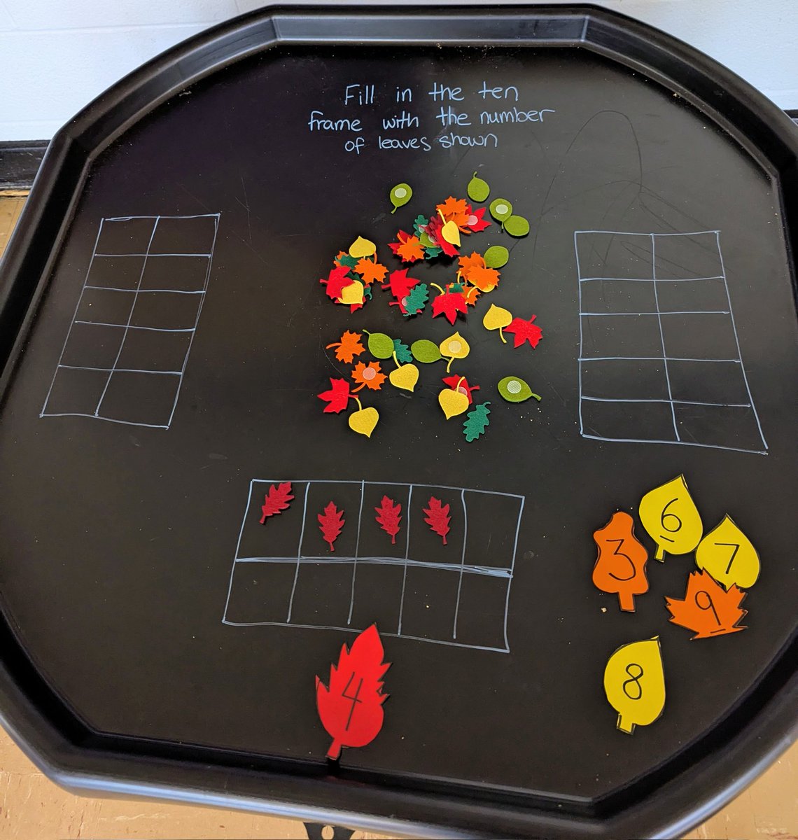 DanaTdsb's tweet photo. Using our tuff tray to explore numbers 1-10 and other mathematical thinking in our @tdsb @FlemingtonPS Diagnostic Kindergarten class 

Looking for accounts to follow with #tufftray inspiration and ideas! https://t.co/usq52bMRsB