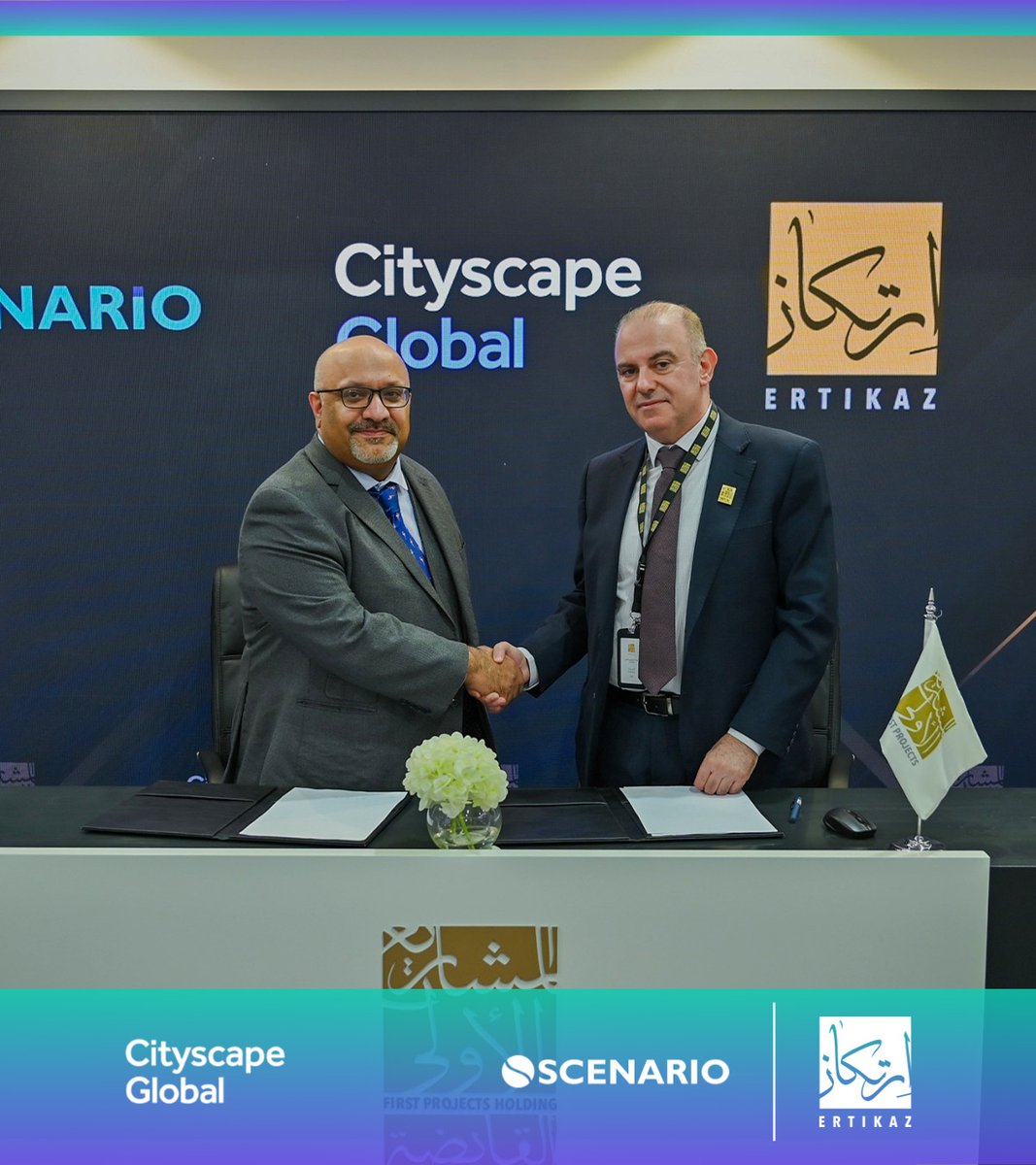 Ertikazsa's tweet photo. من جناح ارتكاز في #CityscapeGlobal 🌿
شراكة استراتيجية جديدة تعزز رؤيتنا العمرانية… نبني اليوم لنعيش غدًا
مدنًا متكاملة ومستدامة.

#سيتي_سكيب_2025 #سيتي_سكيب_الرياض #ارتكاز
#المشاريع_الأولى_القابضة #مقاولات #سوق_عقارات #تصميمات_فخمة
#تجهيز #سكن_بالرياض #تجهيز_فاخر #CityScape25 https://t.co/RQk0cFUARm