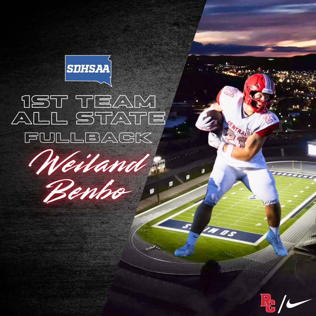 RC_CentralFB's tweet photo. All State Fullback @weiland_benbo 
#WinTheDay https://t.co/i62Kr6jOG9
