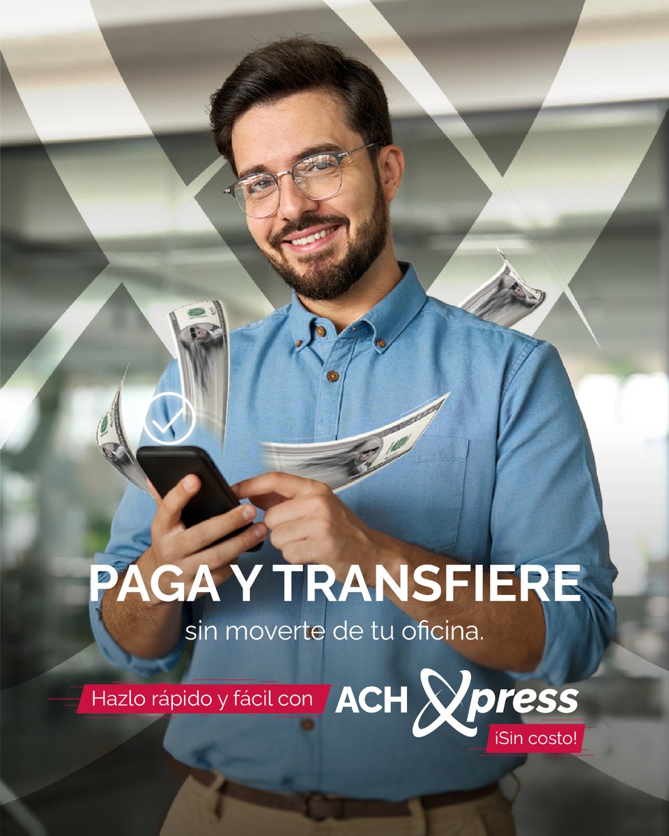¡Transfiere al toque! Usa ACH Xpress en la Banca en Línea de Banco Delta.

 Envía dinero a otros bancos al instante y sin complicaciones. ¡Así de fácil!

  #achxpress #bancodelta
