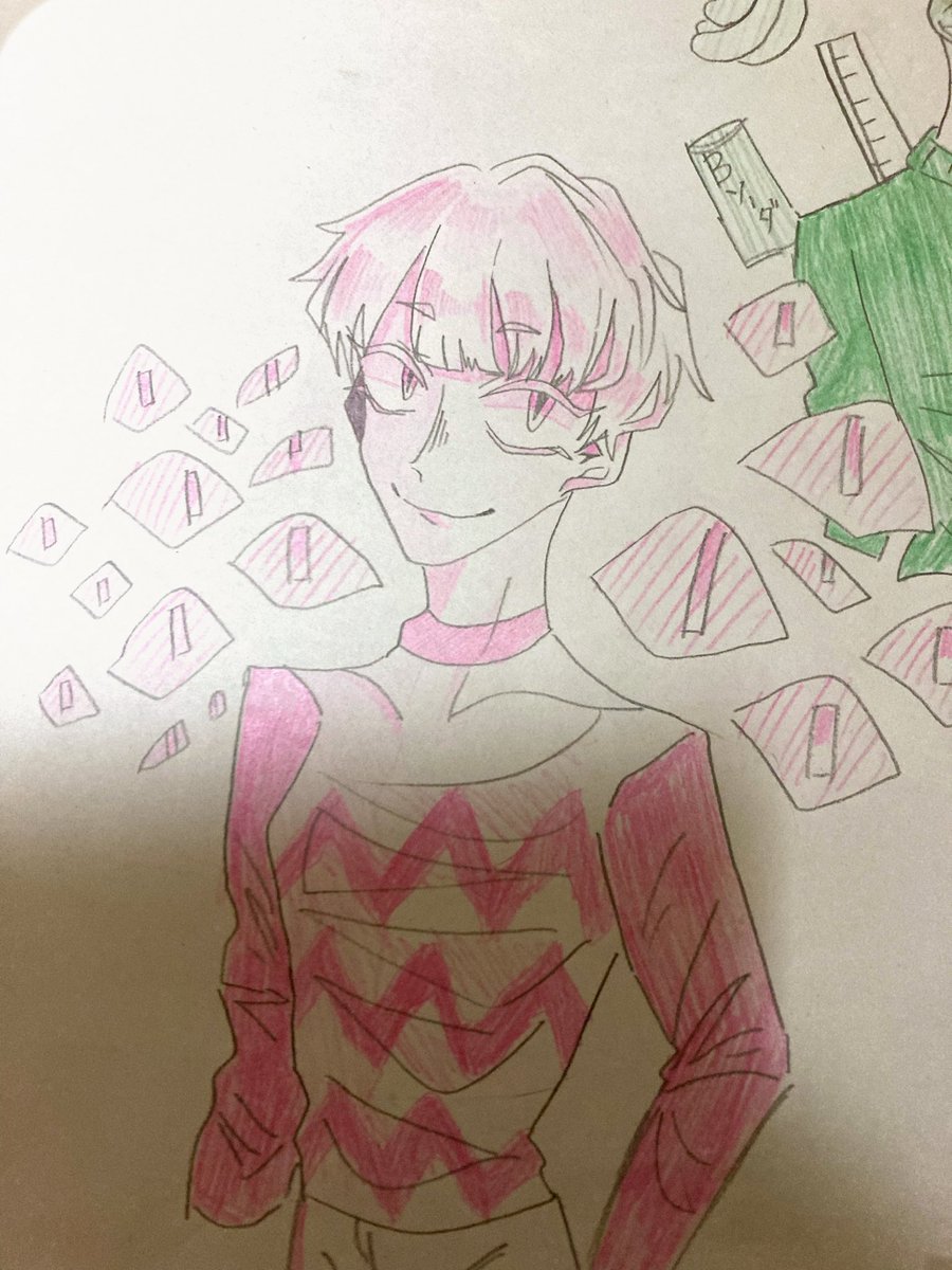 inutarooooo2525's tweet image. #BBAU 
#BaldisBasics 
 #abibaz
過去絵漁ってたら結構あった①
1枚目と2枚目はuniの色シャーペン試し書き
3枚目は胸上しか描けなかった先生たち