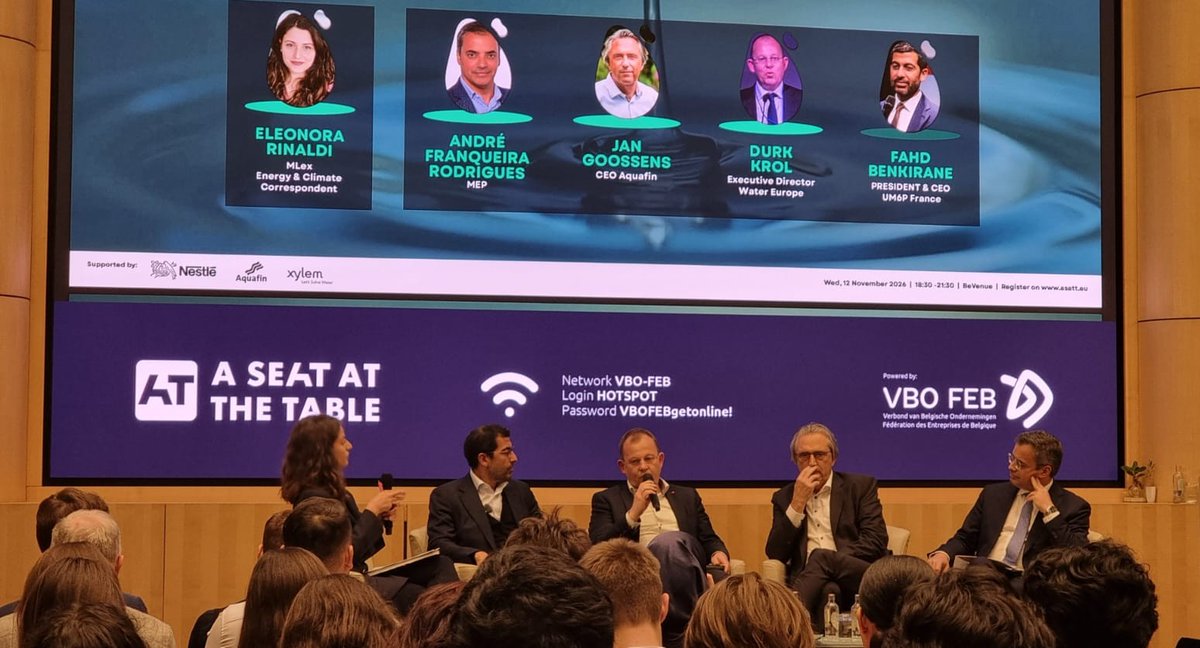 H20EU's tweet image. 👈Last Wednesday @durkkrol  joined the “EU Competitiveness: Democratic Water for All” event!

From hydrogen to chips, emerging industries will face major water💧needs 🇪🇺A resilient #EU needs a strong #MFF to match!

🔗ALL you need to know linkedin.com/feed/update/ur…