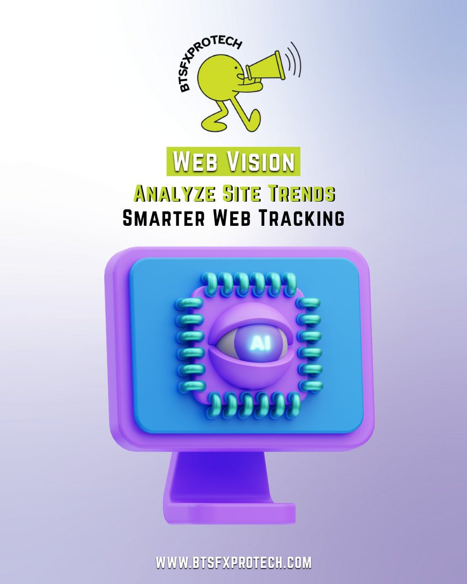 Btsfxprotech's tweet image. Track smarter with advanced web analytics — see what matters, improve what works.

#WebVision #AnalyticsTools #SmartTracking #PerformanceBoost #BTSFXProtech