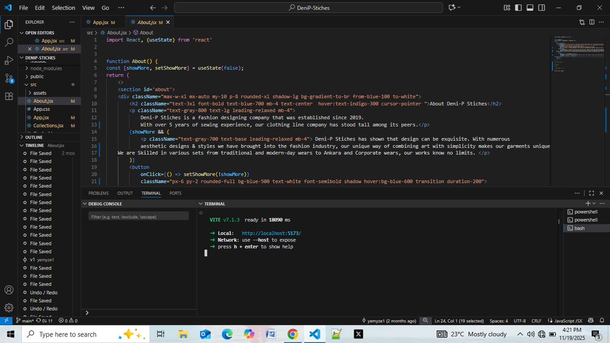 Yemyze1's tweet image. The process                                           The result
#FrontEndDeveloper #tech