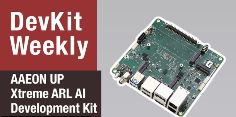 embedded_comp's tweet image. Sponsored Video - DEV KIT WEEKLY: @AAEON UP Xtreme ARL AI Development Kit
 
The UP Xtreme ARL AI Dev Kit is built for advanced AI workloads in many leading-edge application areas. AAEON tells us it’s loaded for Advanced Robotics and AMR, Industrial Automation and Quality Control,…