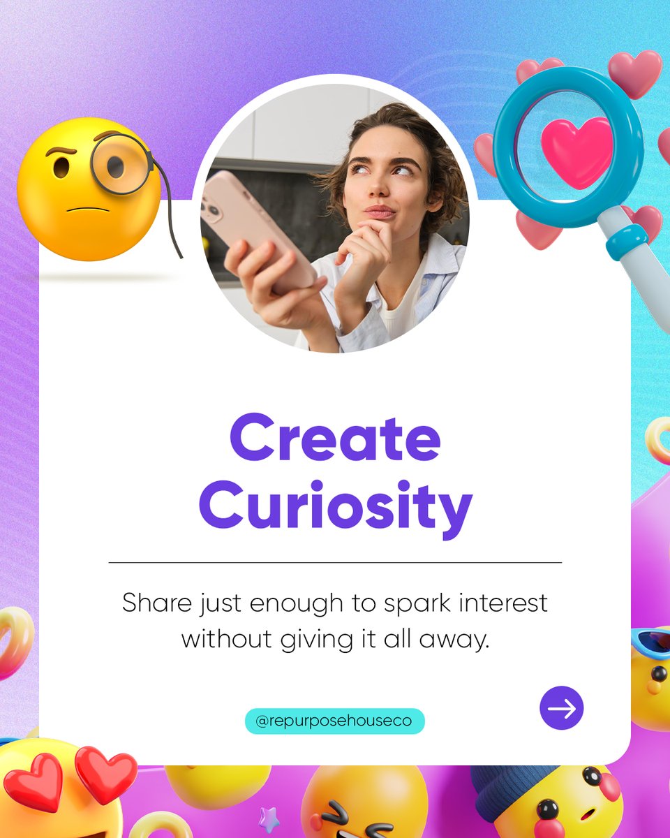 Repurpose_House's tweet image. 🚀 Make every second count.

Create 10-second teaser clips that boost engagement, spark curiosity, and keep your brand front and center.

💡 Ready to turn long videos into teaser magic? Let’s make clips that convert.

#ShortFormVideo #SocialMediaTips #RepurposeHouse