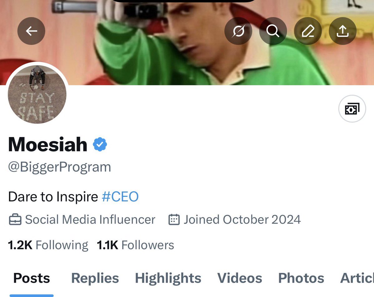 BiggerProgram's tweet image. Sitting at 1K+, and I’m trying to hit 1,500 by Friday.

I appreciate everybody that’s been rocking with me — every follow, repost, mention, all of it.

If you vibe with my energy, my message, or the movement… help me push this goal.

With support, anything is possible.

Let’s…