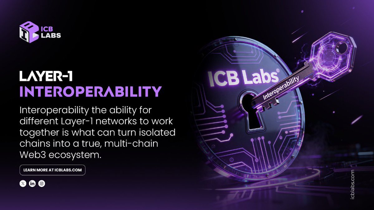ICBLabs's tweet image. 🚀 The next era of Layer-1 isn’t defined by speed or block size…

It’s defined by interoperability — the bridge that unifies ecosystems. 🌐🔗✨

Dive into why this shift matters for the future of Web3:
👉 icblabs.com/blogs/the-evol…

#BlockchainInnovation #Layer1 #Interoperability…