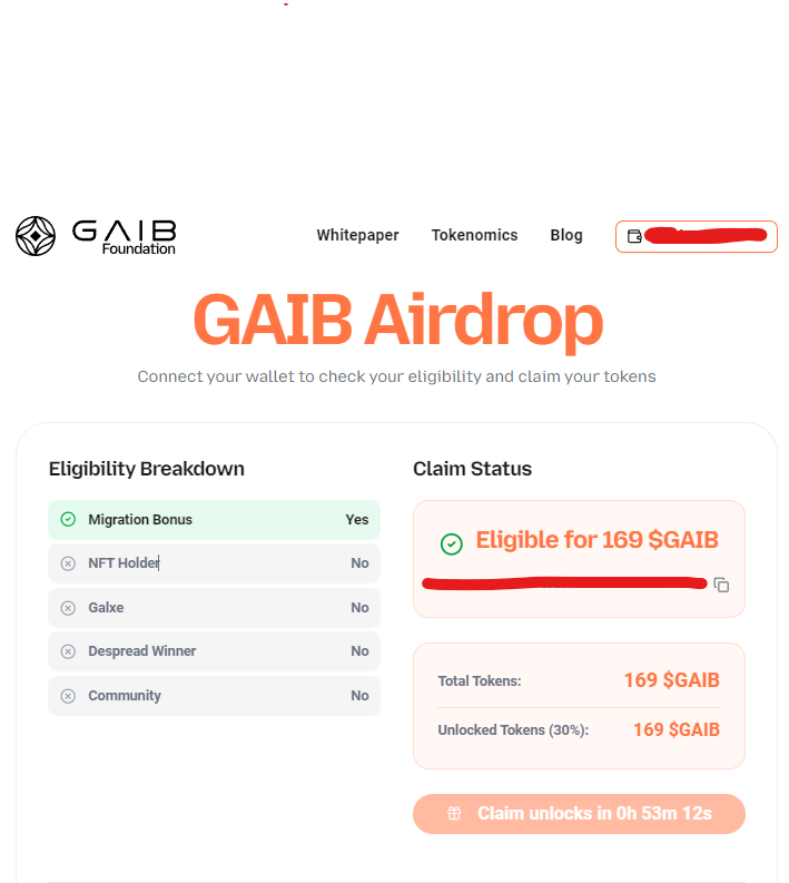 1Jorgeam's tweet photo. GN/GM Gaib - Update

$GAIB Checker is Live
https://t.co/u95n7aaP2Q

Claim will open At 4:30 IST

Already listed on Some Cex $0.2

Listing on Many major cexs ,Bitmart , bitget kraken , bitget https://t.co/6Xwfa4M5Wd