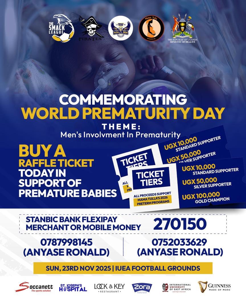 Playing our role in Prematurity

Huge thanks to the matchday 5 hosts <a href="/PiratezFC/">SMACK Pirates</a> &amp; <a href="/Bushmen01/">Bushmen</a> for taking the lead on this and involving the wider #TSL community in such a noble cause🏴‍☠️👹

You too, can be a part of this through purchasing a ruffle ticket, with the proceeds to