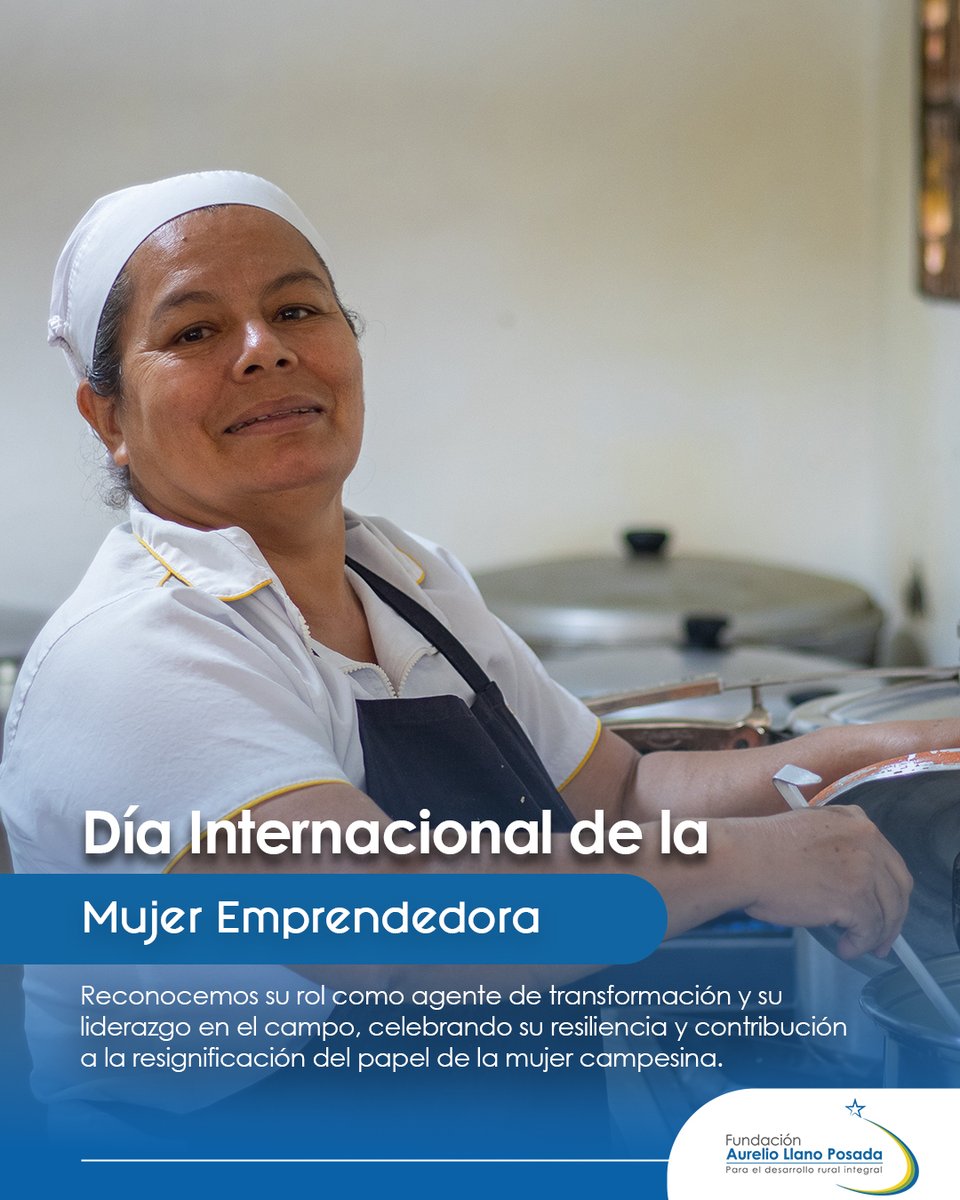 En el #diainternacionaldelamujeremprendedora Reconocemos su rol como agente de transformación y su liderazgo en el campo, celebrando su resiliencia y contribución a la resignificación del papel de la mujer campesina. 👩‍🌾💪