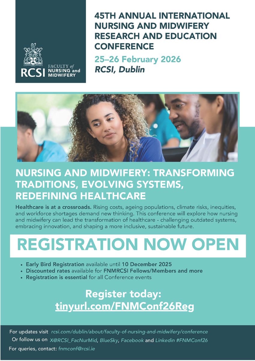RCSI Faculty of Nursing & Midwifery tweet media