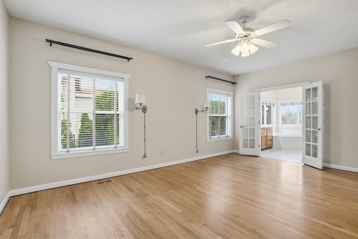 🏡 🛶 Custom-built home rests on a .26-acre corner lot with an impressive 140 feet of lake frontage, surrounded by lush landscaping, fruit trees, and peaceful water views. 🩵

📲 Photos &amp; Info 👉🏽 bit.ly/3JIMC3i