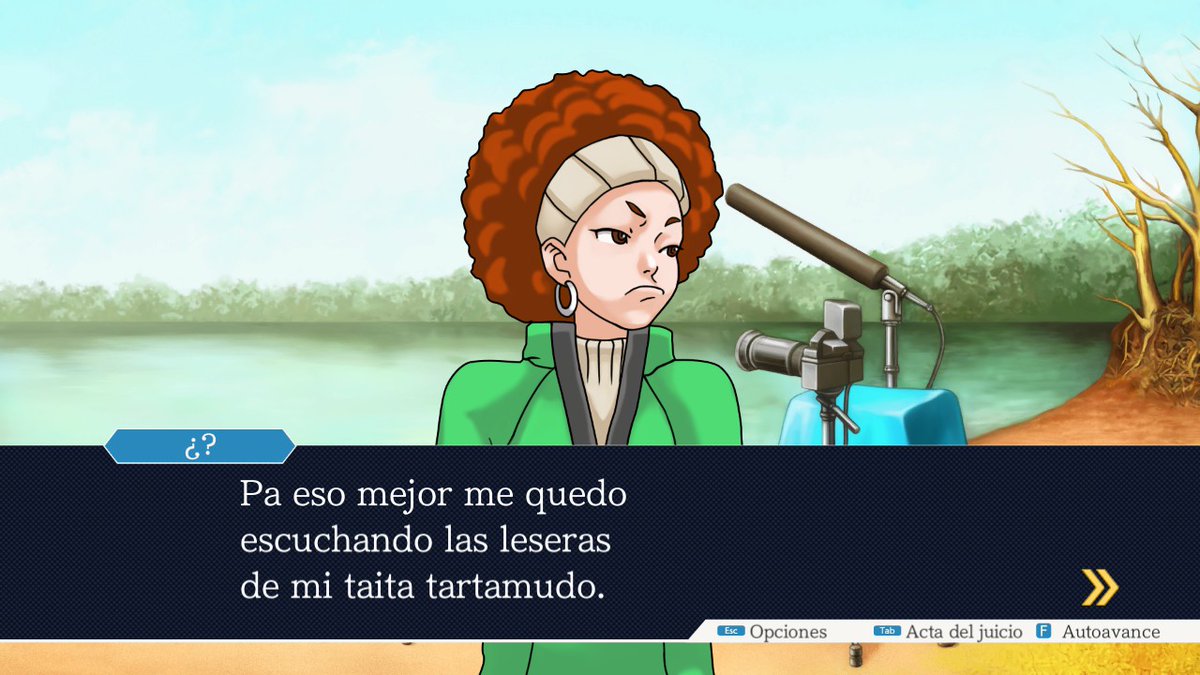 Misaa410_'s tweet image. lo que menos me esperaba de todo esto de la traducción al español del Ace Attorney, era que Lotta hable como chilena JAJAJAJAJA

que wea más buena, estoy llorando papito

#AceAttorney #Capcom