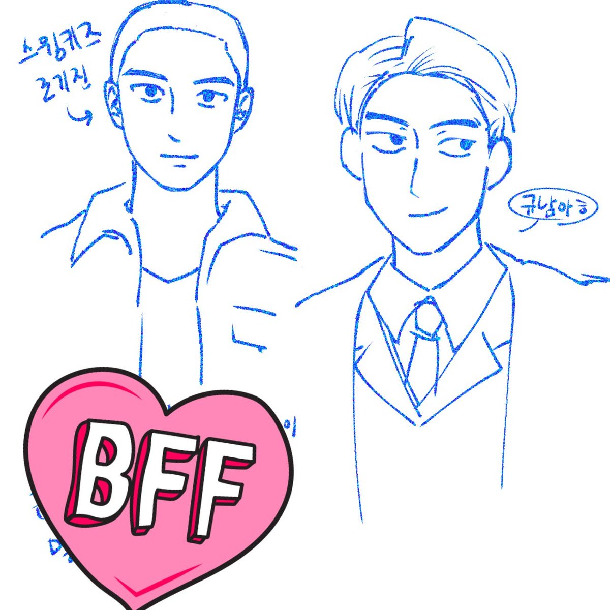 RUut_opii's tweet image. #스윙키즈 로기진, #탈주 리현상 
옛날 그림이라 조금 밤티임