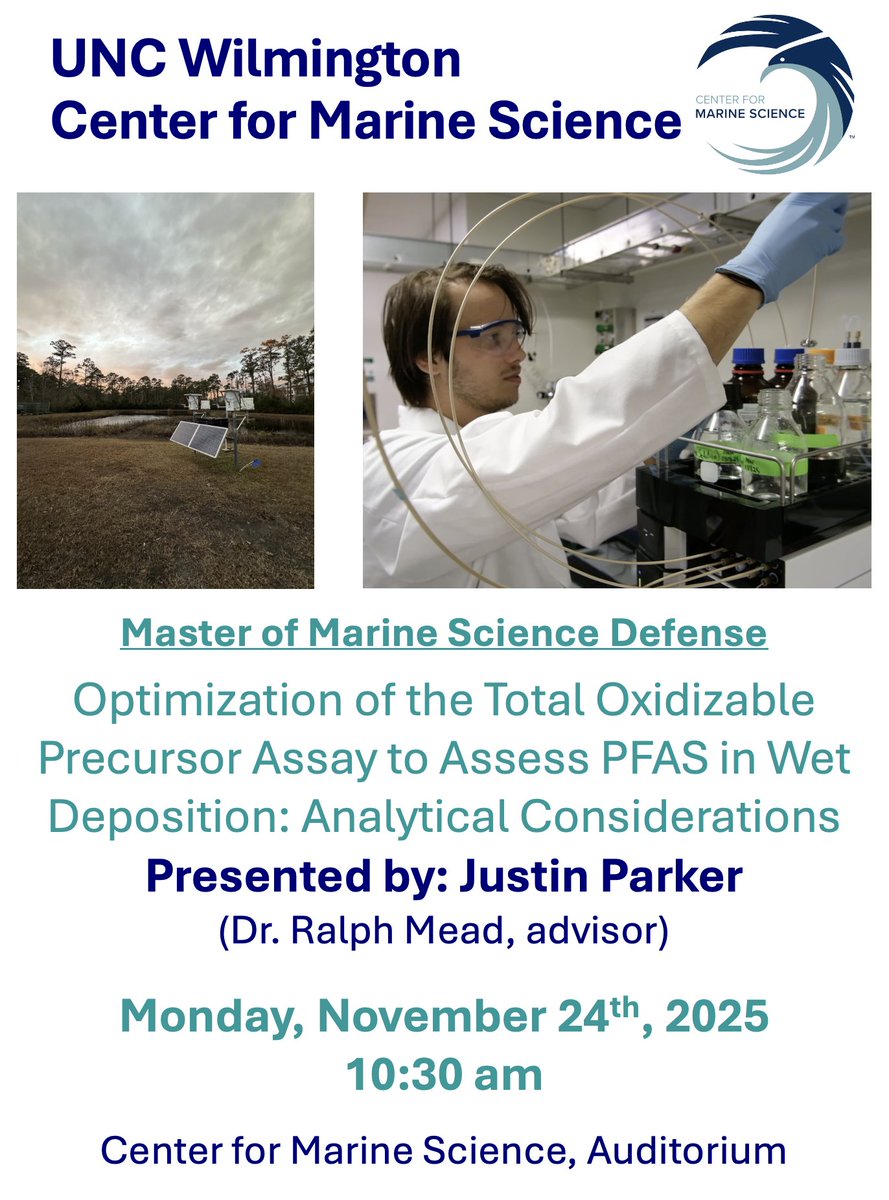 UNCW Department of Earth and Ocean Sciences tweet media