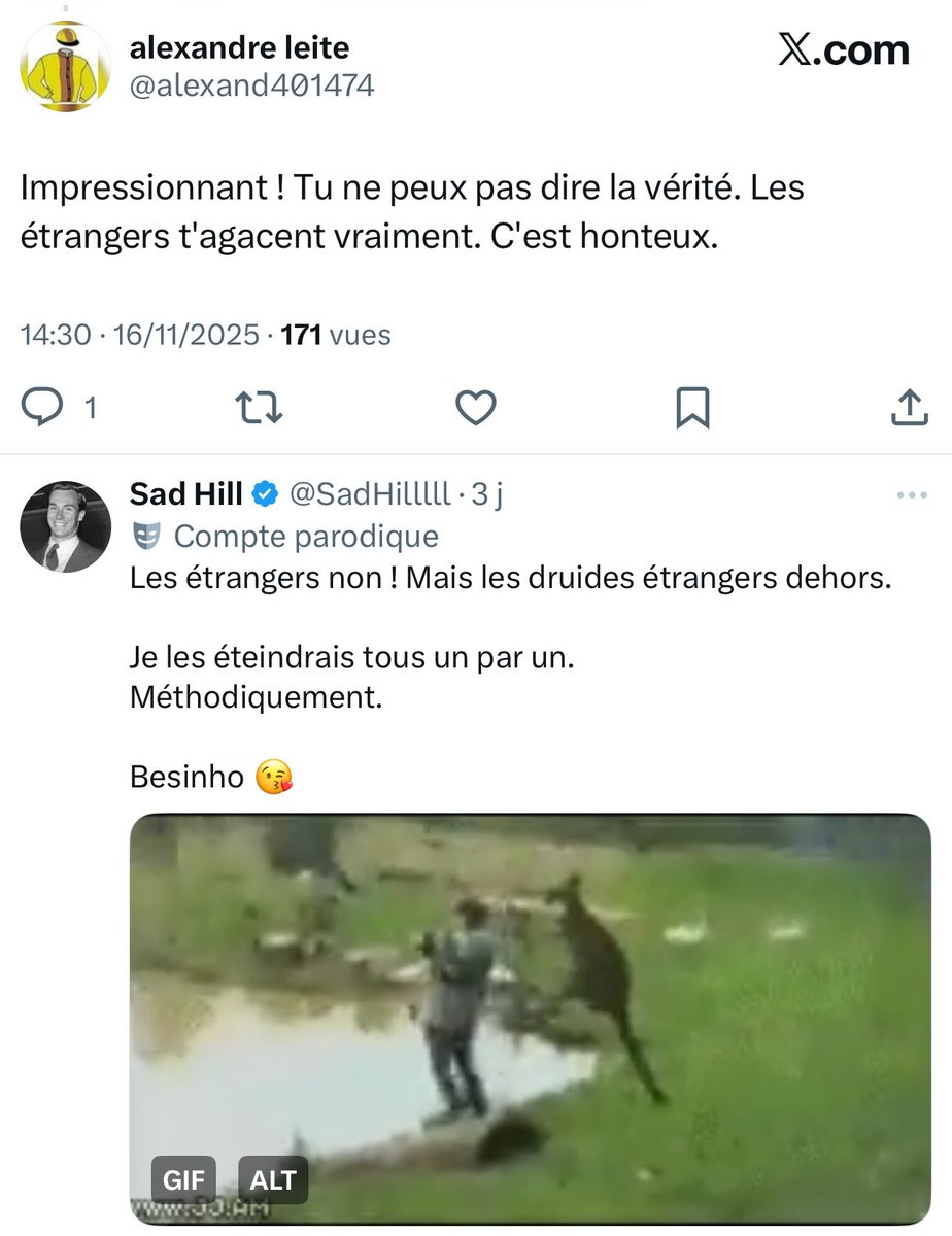 SadHilllll's tweet photo. Des fois je repense à Alexandre. https://t.co/o068iaCskL