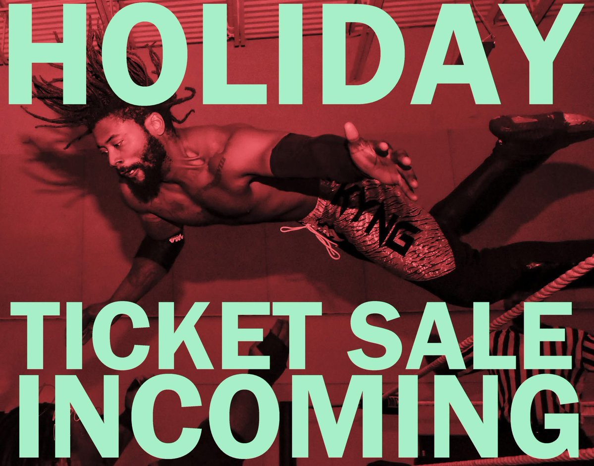 🎁 MCPW HOLIDAY TICKET SALE 🎁

Next week we're dropping our first ever HOLIDAY TICKET SALE with big savings on tickets to our January 24th event and we're releasing 2026 SEASON PASSES to the public. There's no better stocking stuffer than tickets to see MCPW live. Stay tuned...