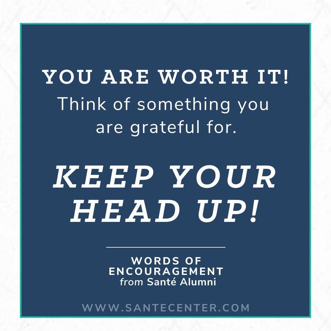 SanteCenter's tweet image. Words of encouragement from someone who has walked this path.
REMEMBER: seeking assistance is the most courageous act you can take. 
Reach out at 940-464-7222
#wordsofencouragement #santealumni #gethelp #addiction #santecenter #youareworthit #keepyourheadup