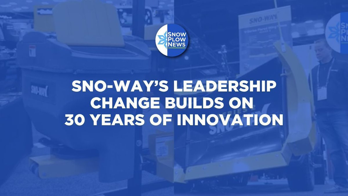 Sno-Way’s leadership transition marks a smooth shift to new CEO Eric Grunwald, keeping the company’s innovation-driven culture firmly in place.

buff.ly/Uquf0gW