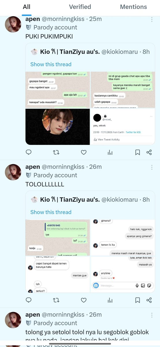 ini guys salah satu reader paling gragas 🥰