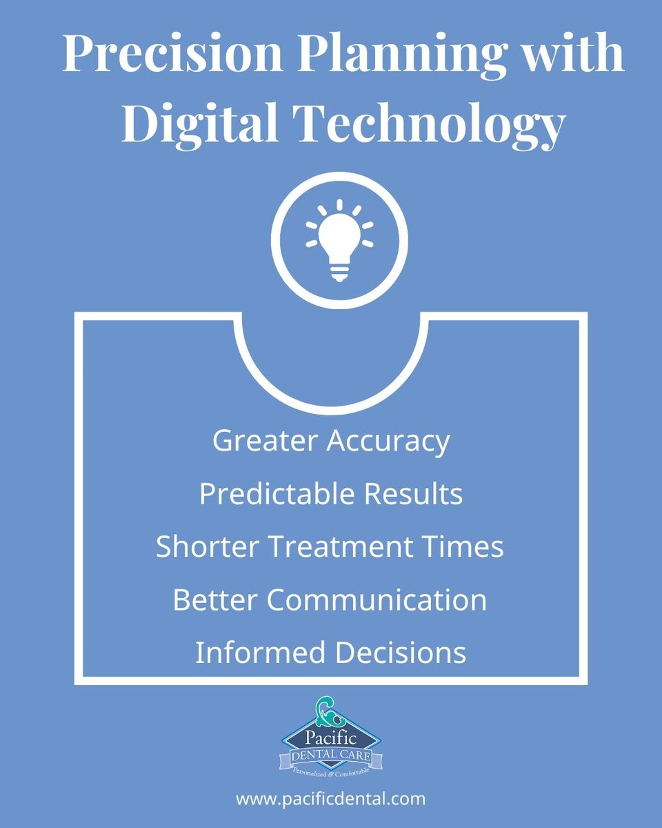 bueno_jeff88392's tweet image. Modern planning goes beyond visual exams! Our 3D imaging and digital models allow precise treatment planning. See predicted outcomes before starting treatment for more informed decisions and better results! 💻

#DigitalPlanning #PredictableResults