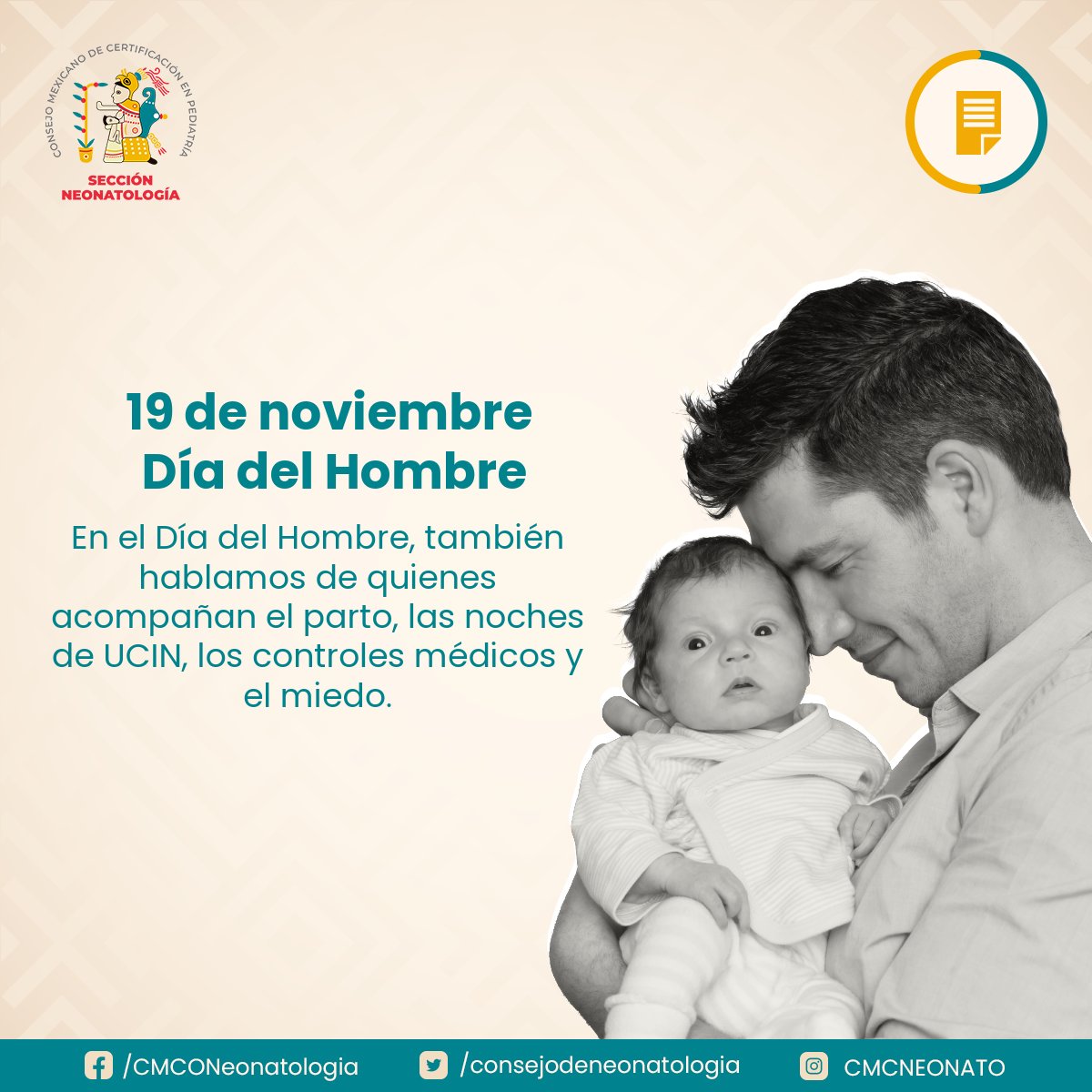 En el Día del Hombre, también hablamos de quienes acompañan el parto, las noches de UCIN, los controles médicos y el miedo.
Los padres también sienten. También cuidan. También necesitan apoyo.
#DíaDelHombre #PaternidadConsciente #Neonatología
