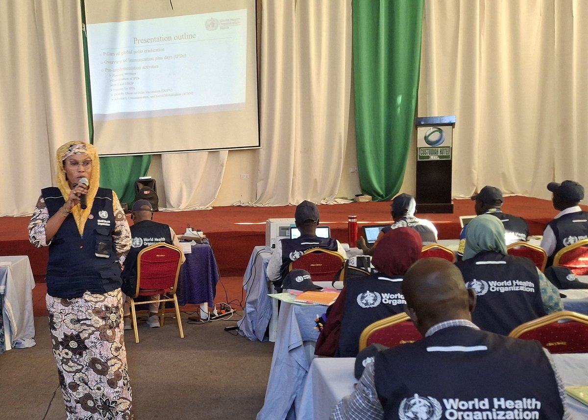HauwaTHassan2's tweet photo. Day 3 marks the successful completion of the Surge Capacity Training for LGAFs &amp; FVs in Gombe State, NEZ.
Strengthened skills, renewed commitment, and a united drive toward ending polio. 
Proud of the team.💪💪💪 https://t.co/ol9UK7eiS8
