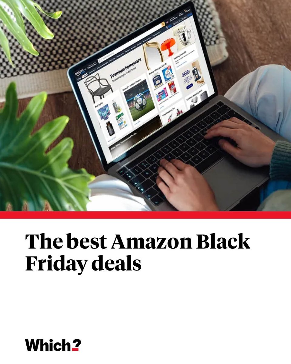 WhichUK's tweet image. The latest Black Friday deals from Amazon.

All of our featured products are Which?-tested and price tracked to guarantee you&apos;re getting a good deal ⤵️ 

which.co.uk/news/article/b…