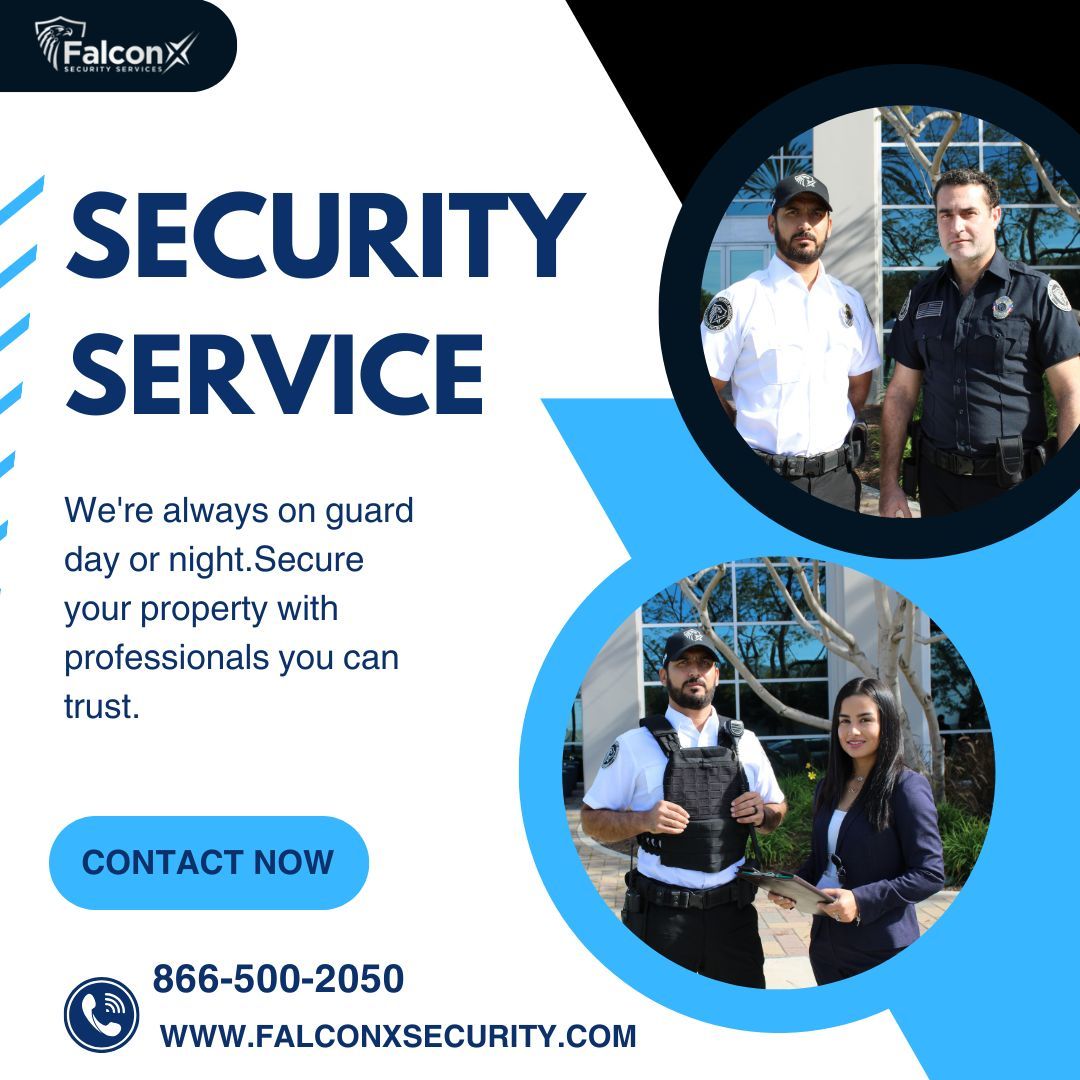 FalconXsecurity's tweet image. &quot;Guarding Businesses. Protecting People. Serving with Pride.
 We offer comprehensive security solutions customized to your unique needs. Let our professionals secure your space with confidence and integrity.&quot;
#BusinessProtection #TrustedSecurity  #ProfessionalSecurity