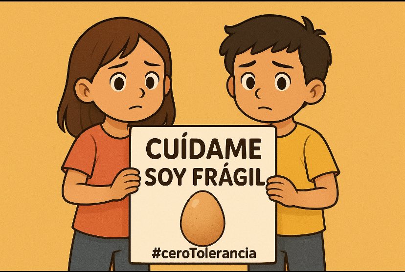 #ceroTolerqncia Nuestra niñez no se toca, se cuida y se protege.