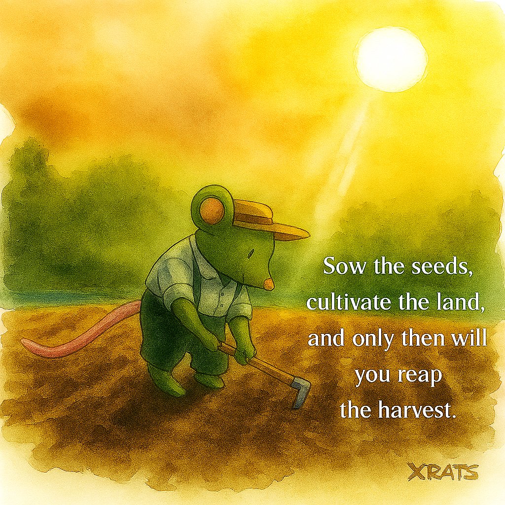 PiNetworkCN's tweet image. 2025年11月19日 
持续建设 $Xrats 的第72天！

📌$Xrats 随便唠唠｜今天讲点实在的

现在的币圈，明星站台，资本入场，热闹是真热闹。
但潮水一退，你发现他们不是割韭菜——
是直接连根拔起，连一茬都懒得收。

更让人心寒的是，坚持建设的人，越来越少。
不管MEME、基建还是生态，没人沉下心来做事。…