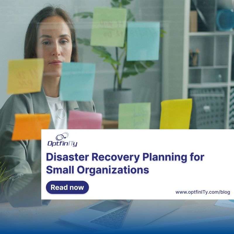 Small organizations can’t afford downtime. 

Whether it’s a cyberattack, hardware failure, or natural disaster, preparation protects your data, operations, and reputation.

Check out our latest guide on disaster recovery planning for small organizations: buff.ly/LbpzAyg