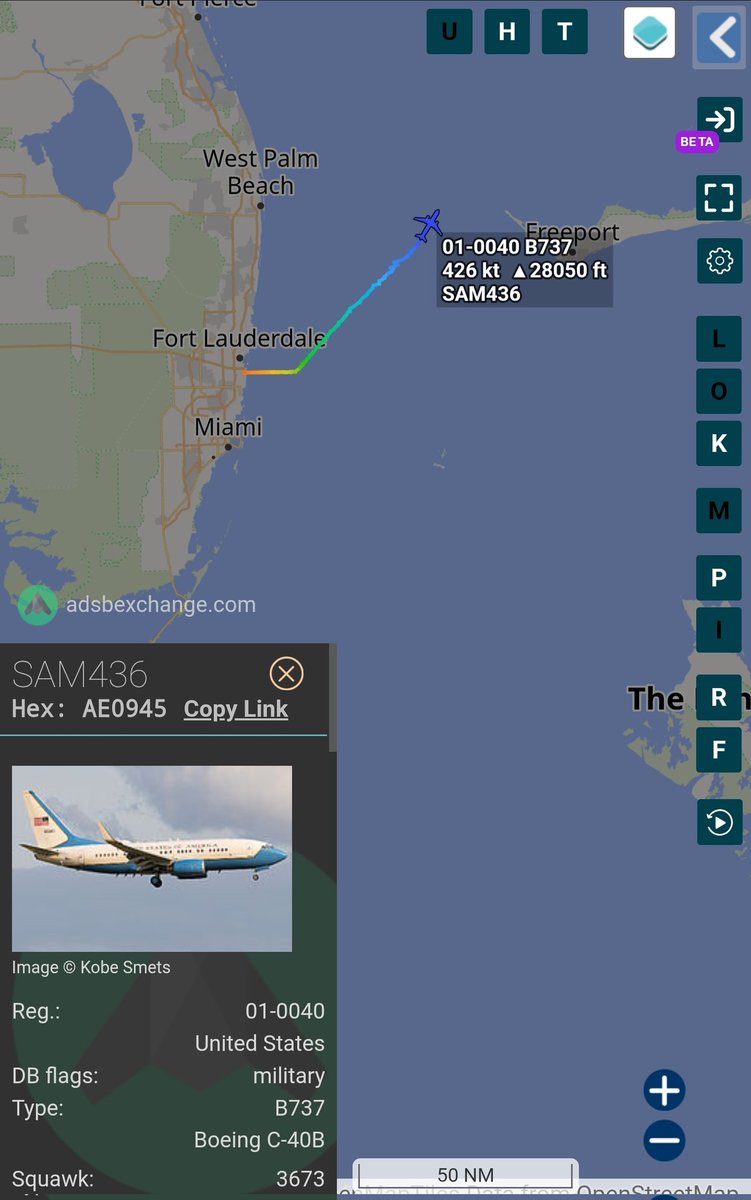 sipjack1776's tweet image. #AE0945/01-0040/SAM436
Departing KFLL NE.