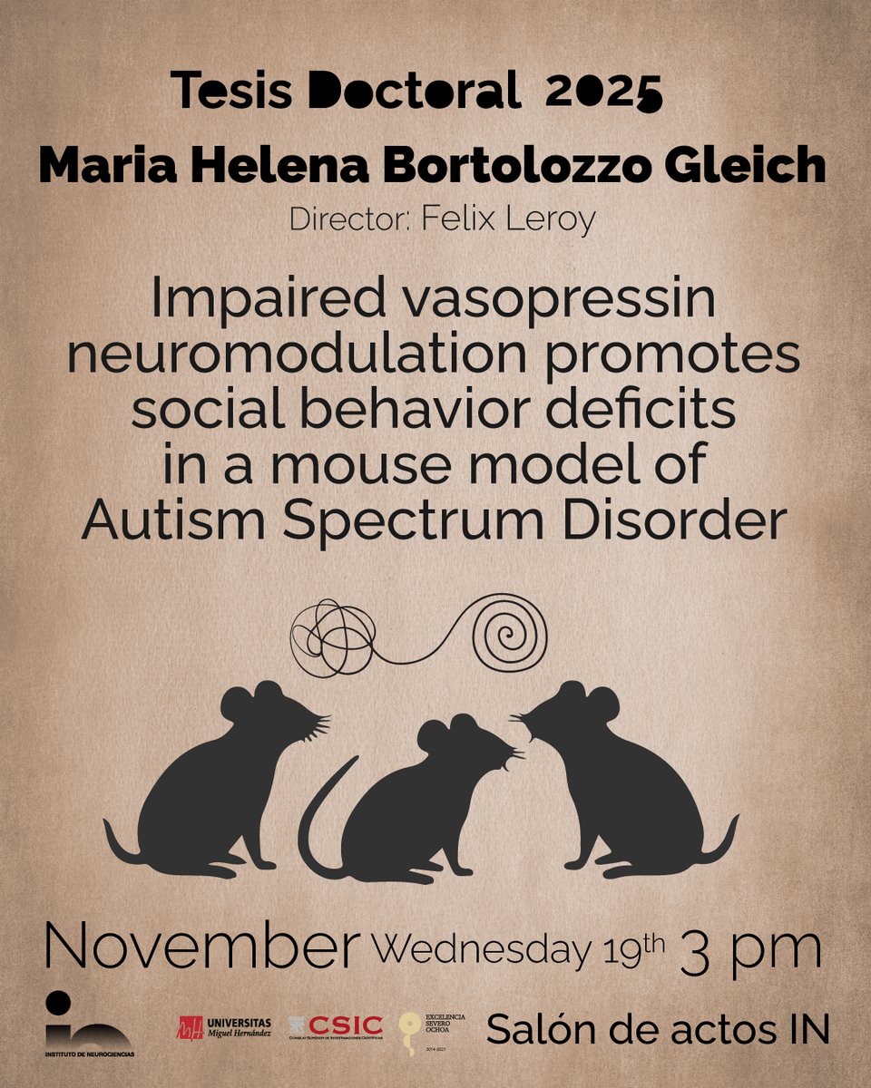 NeuroAlc's tweet image. 🎉 Enhorabuena a la recién nombrada hoy Dra. María Helena Bortolozzo Gleich por su defensa de #TesisIN y felicitaciones a su director de Tesis, el Dr. Félix Leroy @FelixFelxfel 🎉