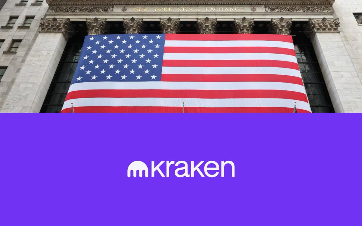 🚨 JUST IN:

CRYPTOCURRENCY EXCHANGE KRAKEN HAS FILED FOR AN IPO IN THE UNITED STATES 🇺🇸

BULLISH FOR CRYPTO!