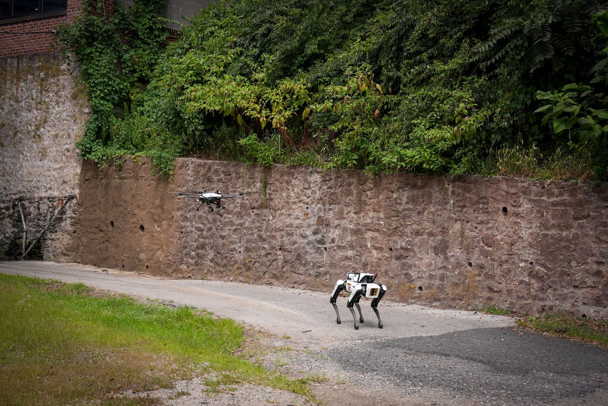 asylonrobotics's tweet image. In the tech world, innovation often captures the spotlight, but reliability is the real measure of success. Find out why our #DroneDog and #Guardian aerial drones are both innovative and indispensable technology you can count on to deliver: hubs.la/Q03SVP-c0