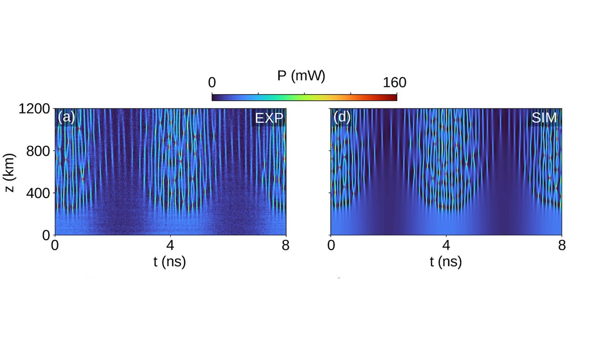 OpticaPubsGroup's tweet image. An Editors&apos; Pick via #OPG_OL: Experimental observation of the spatio-temporal dynamics of breather gases in a recirculating fiber loop bit.ly/4i61K7s #BreatherGases #NumericalSimulation @univ_lille