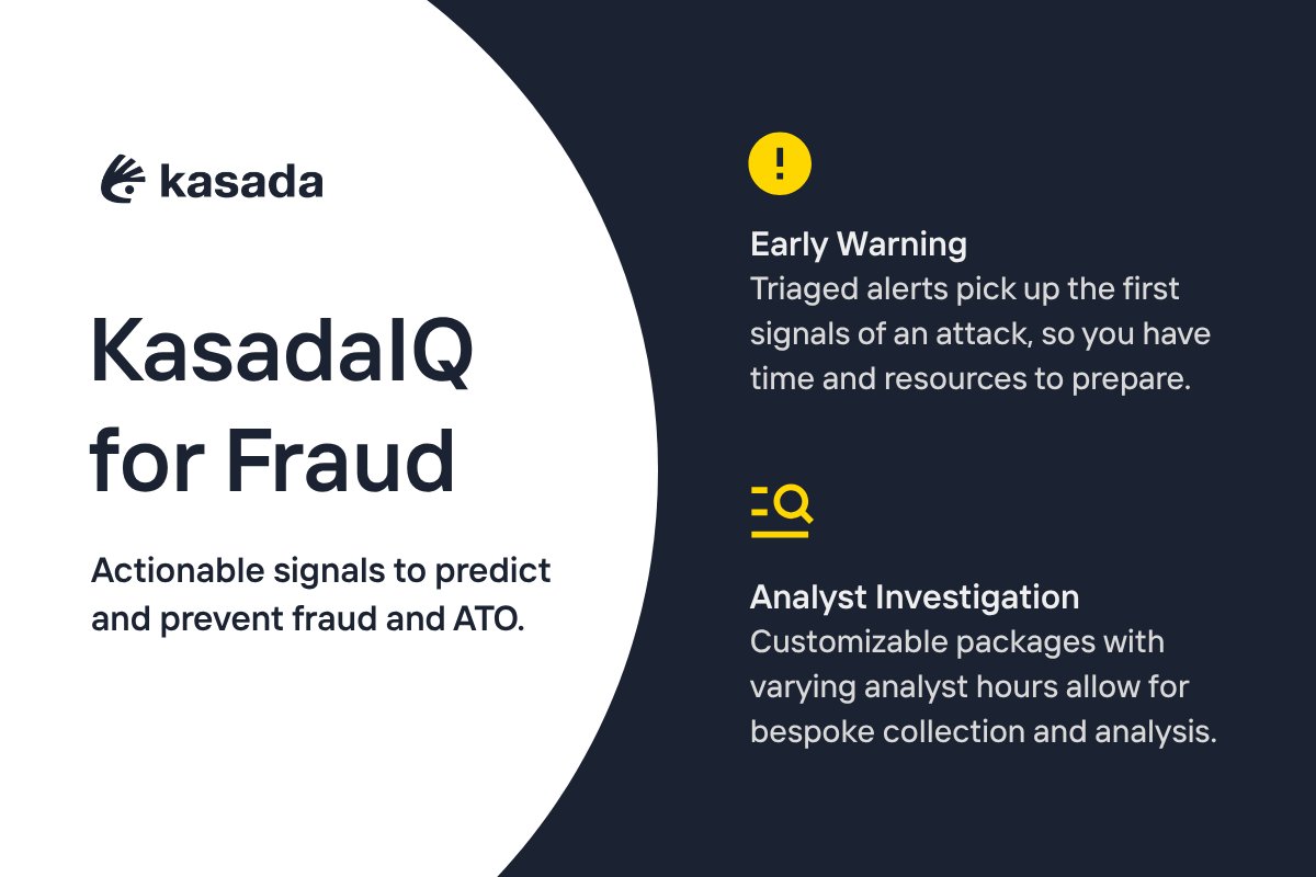 kasada_io's tweet image. Most fraud has upstream indicators.

KasadaIQ for Fraud surfaces them so teams can act earlier.

👉 hubs.la/Q03THFG80
#FraudAwarenessWeek