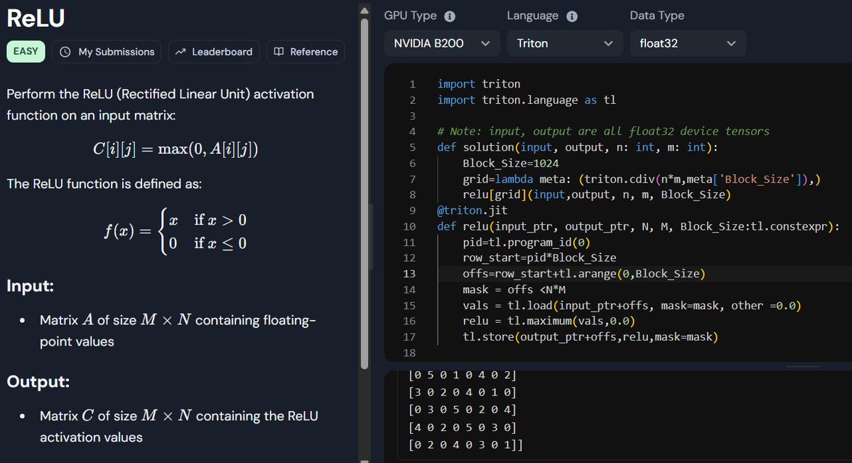 LearnInShadows's tweet image. Day 3 of GPU programming

At this rate I&apos;ll be writing custom inference kernels for AI by next month. The gap between PyTorch abstractions and bare metal isn&apos;t as wide as it seemed. 
#CUDA #GPUProgramming #MachineLearning