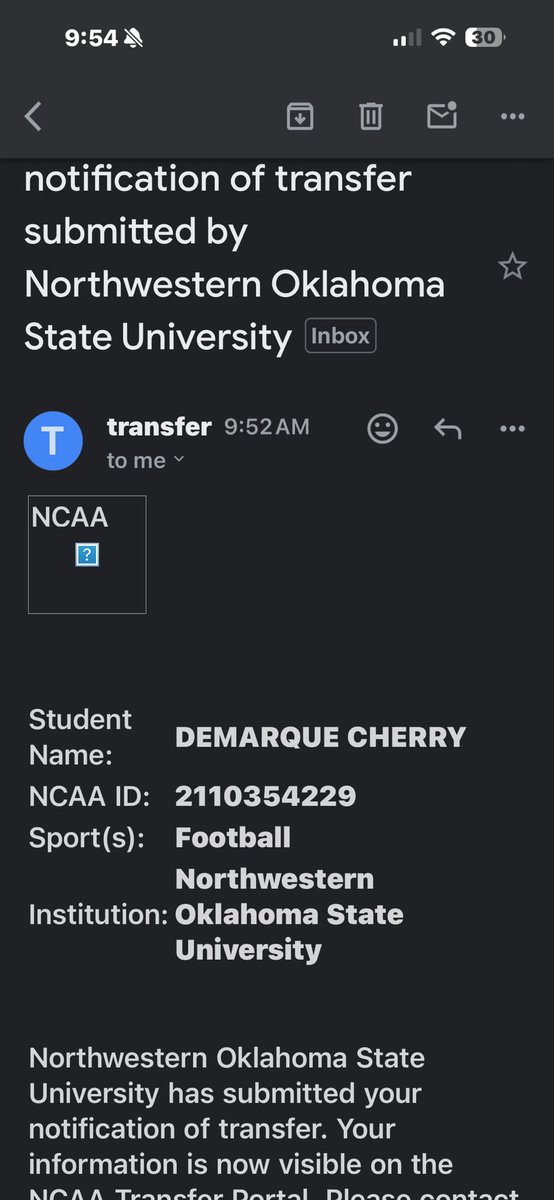 Que “kapone” Cherry tweet media