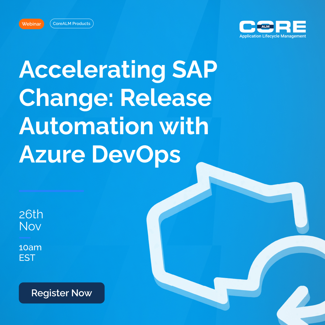 corealm's tweet image. 🚀 Automate SAP releases with Azure DevOps!
Join our webinar to learn how to speed up delivery, reduce risk, and simplify SAP change processes.

📅 26 Nov | 10AM EST
🔗 Register now hubs.ly/Q03TtF2k0

#SAP #AzureDevOps #DevOps #SAPALM #Automation
