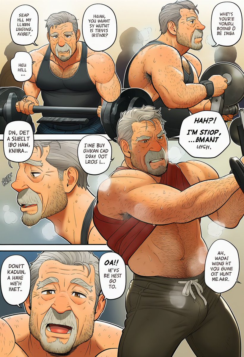 bara_rat's tweet photo. R-18 Exercising old mam: comics style
Generated by https://t.co/SULu6czlpR⚠️ 🔞
1/4
#gay #bara #NSFW #AIart #novel_Ai #old_man #daddy #nai #bararat https://t.co/1Q6UApoIst