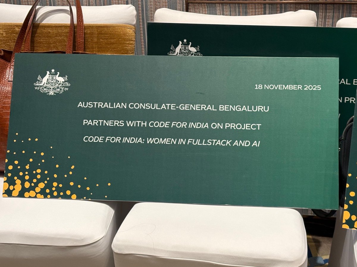 codeforindia_'s tweet image. 𝘞𝘩𝘢𝘵 𝘸𝘦 𝘸𝘪𝘵𝘯𝘦𝘴𝘴𝘦𝘥 𝘸𝘢𝘴𝘯’𝘵 𝘫𝘶𝘴𝘵 𝘳𝘦𝘱𝘳𝘦𝘴𝘦𝘯𝘵𝘢𝘵𝘪𝘰𝘯…𝘪𝘵 𝘸𝘢𝘴 𝘮𝘰𝘮𝘦𝘯𝘵𝘶𝘮.

A room full of powerful voices, global networks, and women whose ideas don’t just deserve space, they deserve scale