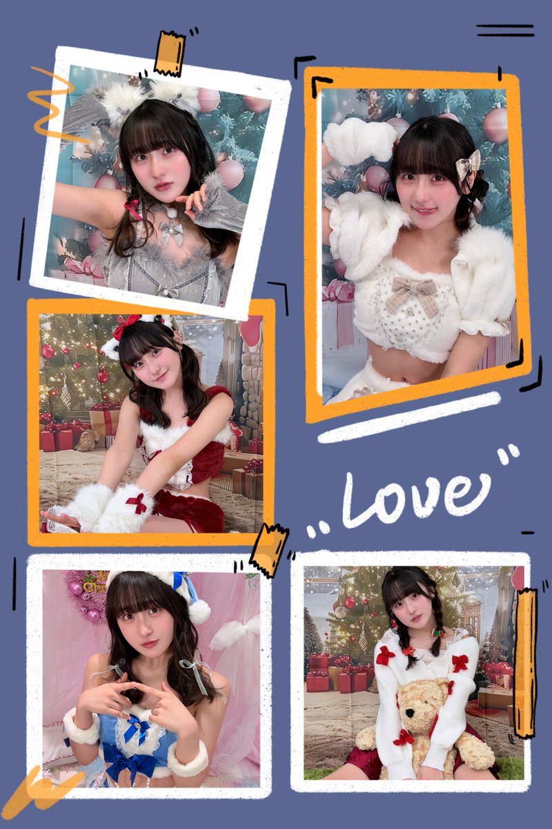 seiyulive's tweet image. 🎄🎅クリスマス宿題チェキ2025🎄🎅
ねこサンタ🐈‍⬛🧑‍🎄、ぽんこつゆきんここ☃️、もじもじサンタさん💙🧑‍🎄、クマさんを持った美少女🐻👧、グレーの猫ちゃん🐈‍⬛
どの子とクリスマスを過ごす？
サイン＋宛名＋落書きが入ったチェキをお迎えしてみませんか？
mooove.official.ec/items/124362690
#愛梨ここ