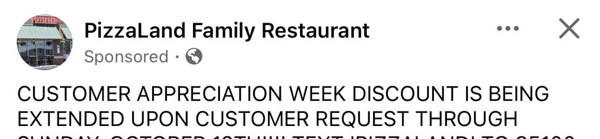 Jakelstr's tweet photo. @evandoorbell I know this is dumb but every time I see this ad (which is very frequently) I hear Jane in my head say “Customer appreciation week”… “has been extended”…. “At the customer’s request” https://t.co/4ZiQHT0gcy