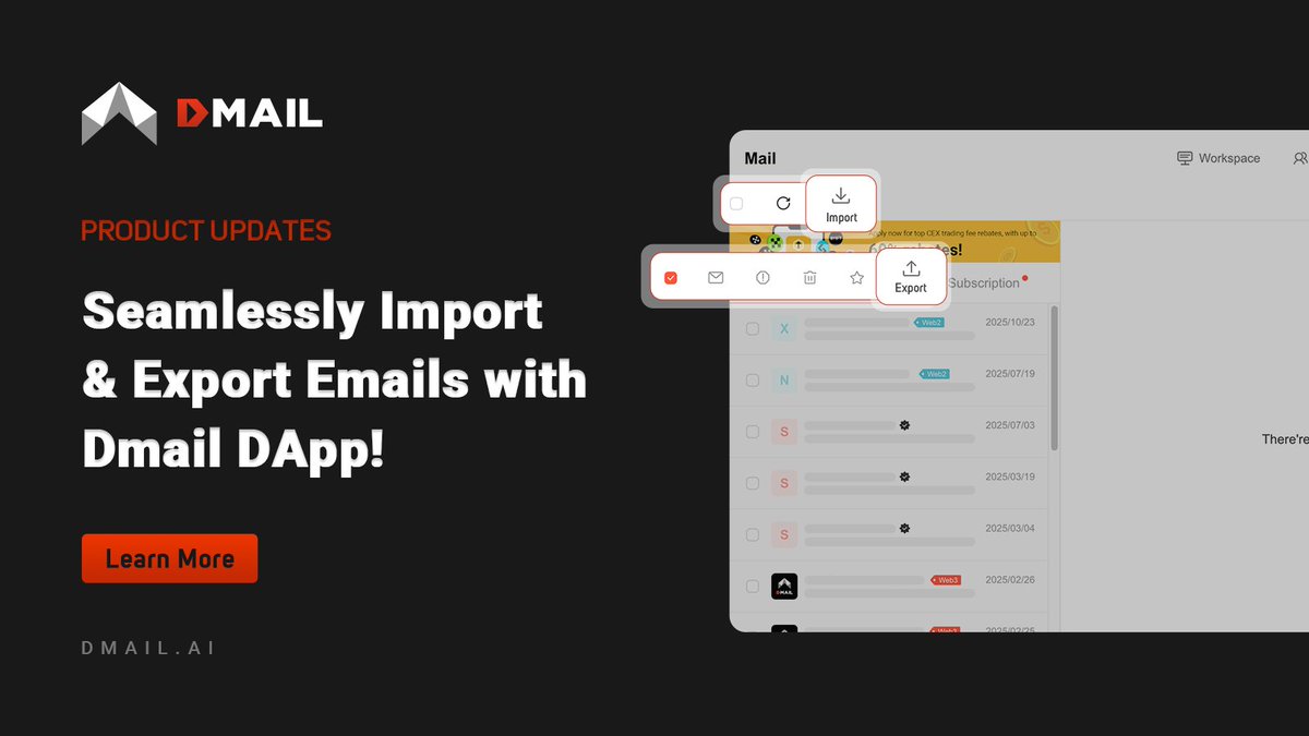 DMAIL.AI (@Dmailofficial) / Highlights / X