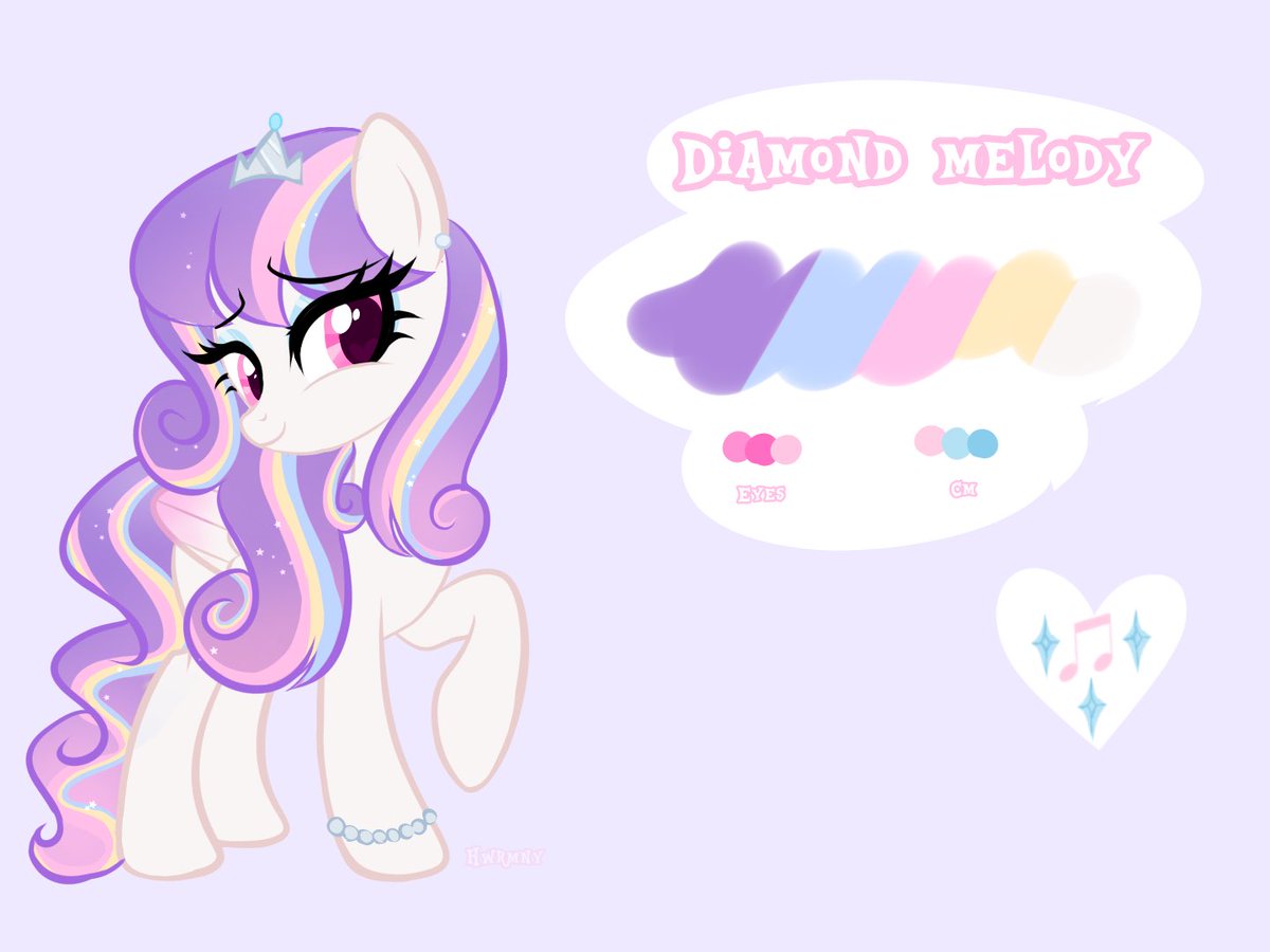 hwrmny's tweet image. custom + ref comm 
#mlp #mlptwt #comm
