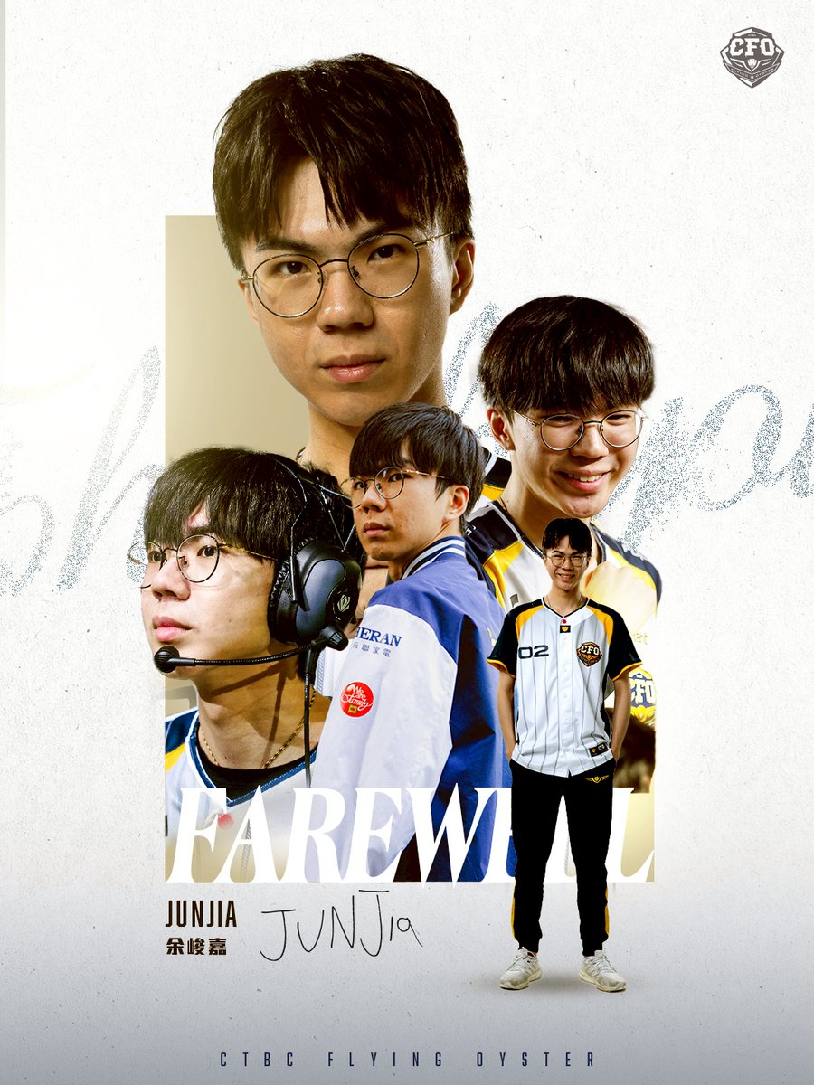 strafeapp's tweet image. CTBC Flying Oyster 🇹🇼 has confirmed that JunJia 🇹🇼 and HonQ 🇹🇼 will part ways with the team.

Both players leave ahead of the upcoming season as CFO begins reshaping its roster.

#PCS